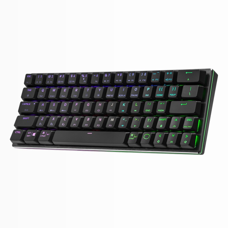 SK622 Spazio grigio bianco ibrido senza fili chiave di gioco meccanica Alluminio