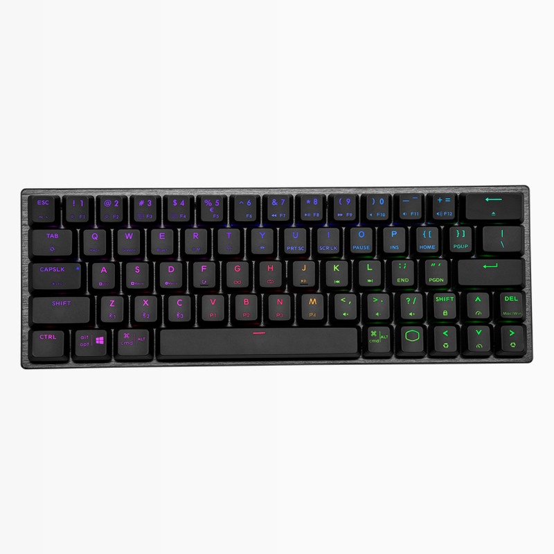 SK622 Spazio grigio bianco ibrido senza fili chiave di gioco meccanica Alluminio