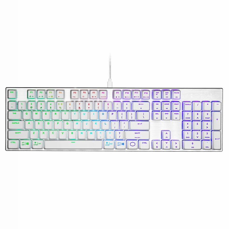 SK652 Tastiera di gioco meccanico Alluminio Meccanica
