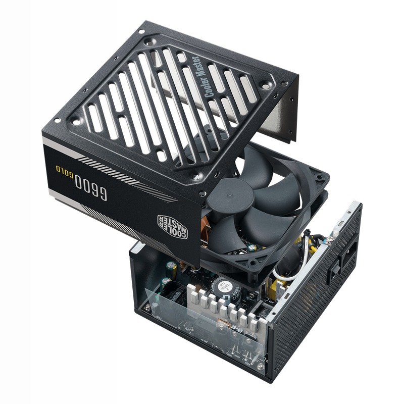 Unità di alimentazione elettrica G600 Gold Entry Level 80 Plus Gold ATX Non modulare