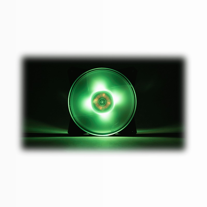 MasterFan Pro 120 Air Pressure RGB 3 in 1 with RGB LED Controller 120mm
