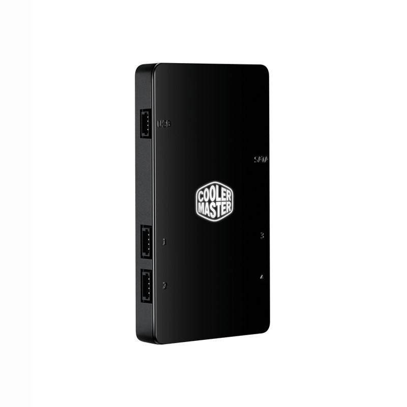 MasterFan Pro 120 Air Pressure RGB 3 in 1 with RGB LED Controller 120mm