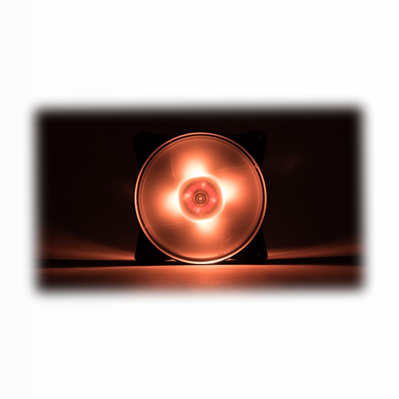 MasterFan Pro 120 Air Pressure RGB 3 in 1 with RGB LED Controller 120mm