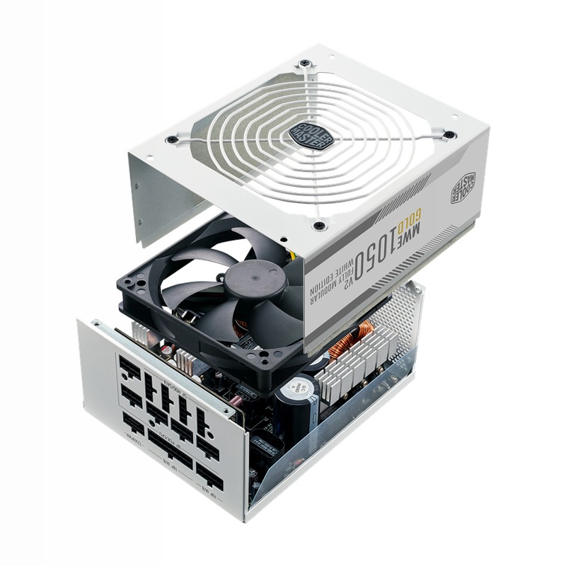 MWE Gold 1050 - V2 ATX 3.0 White Edition Fully Modular PSU