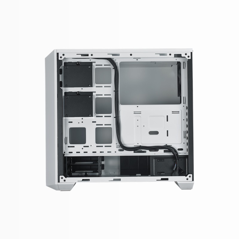 MasterBox 5 - Bianco con pannello frontale DarkMirror