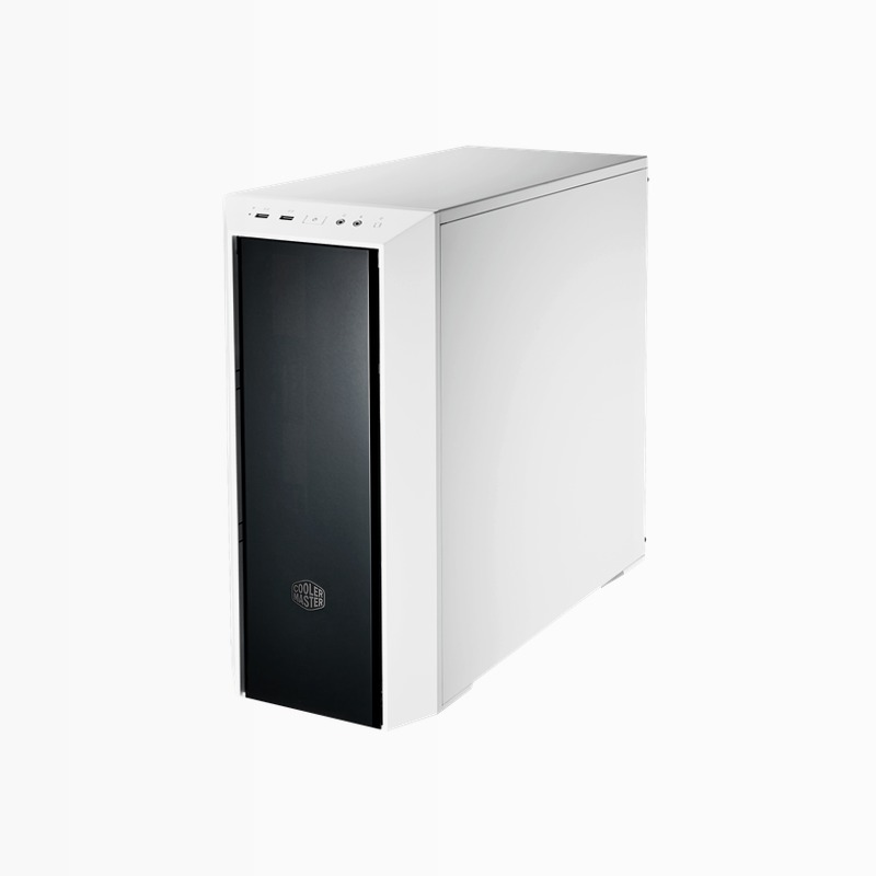MasterBox 5 - Bianco con pannello frontale DarkMirror
