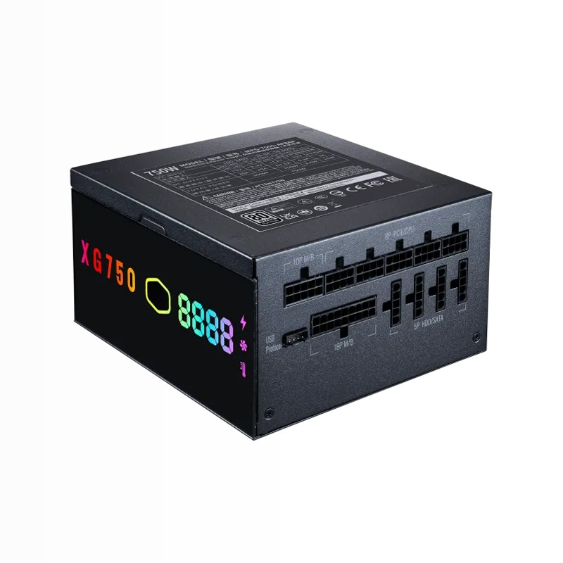 XG750 Plus Platinum Full Modular ARGB 750W PSU 80 Plus Platinum Full modulare ATX