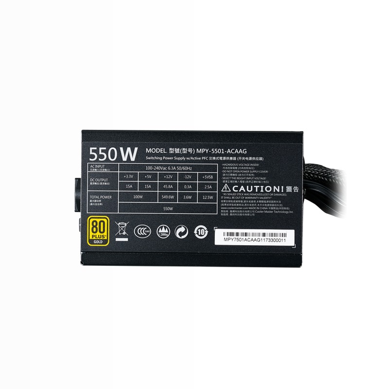MWE Gold 550 80 Plus Gold