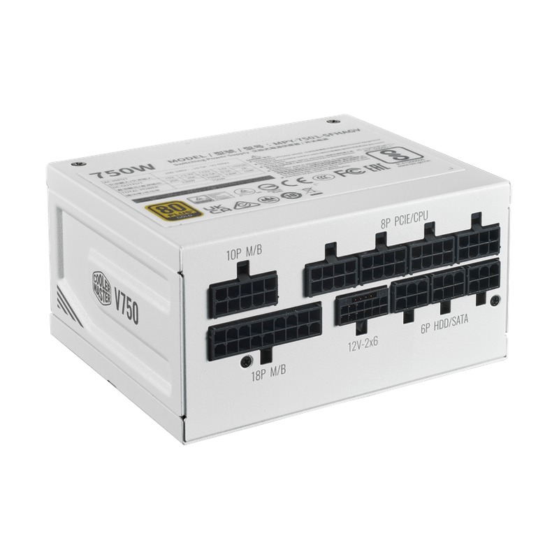 V SFX Gold 750W ATX 3.1 White Edition 80 Plus Gold