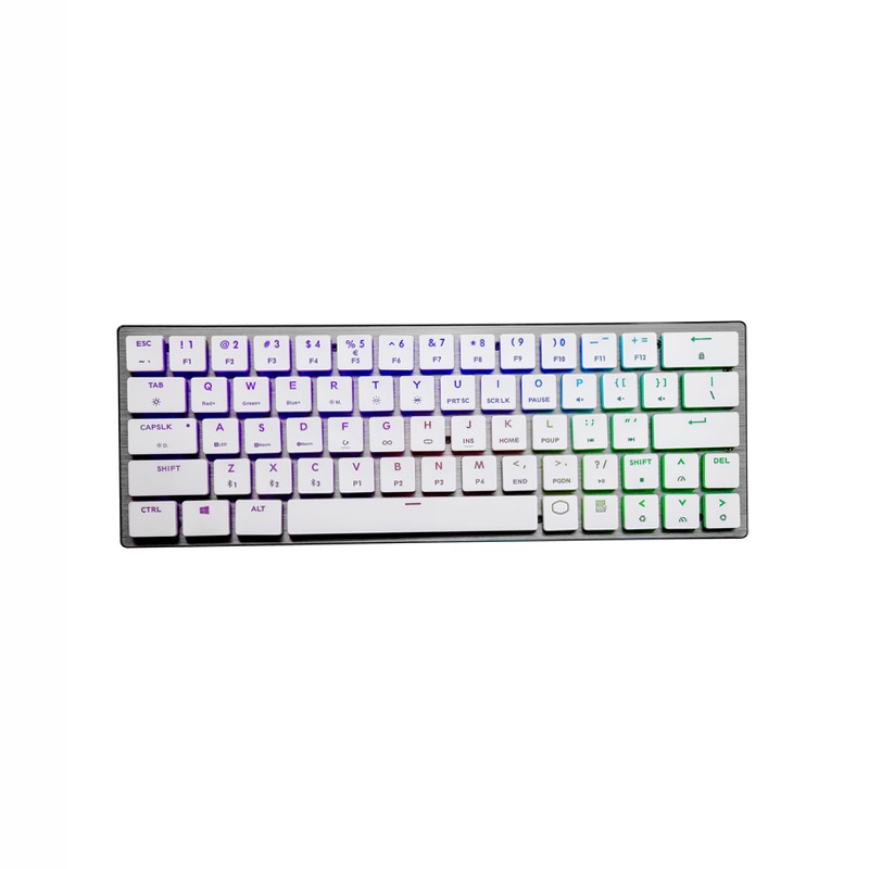 SK621 Bianco basso profilo 60% Tastiera da gioco Alluminio Meccanica
