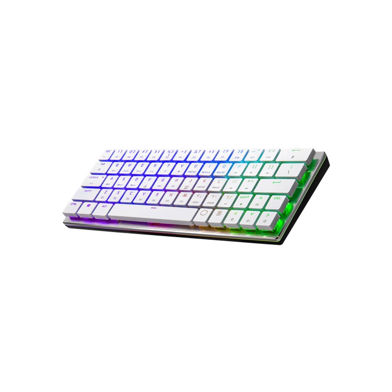 SK621 Bianco basso profilo 60% Tastiera da gioco Alluminio Meccanica