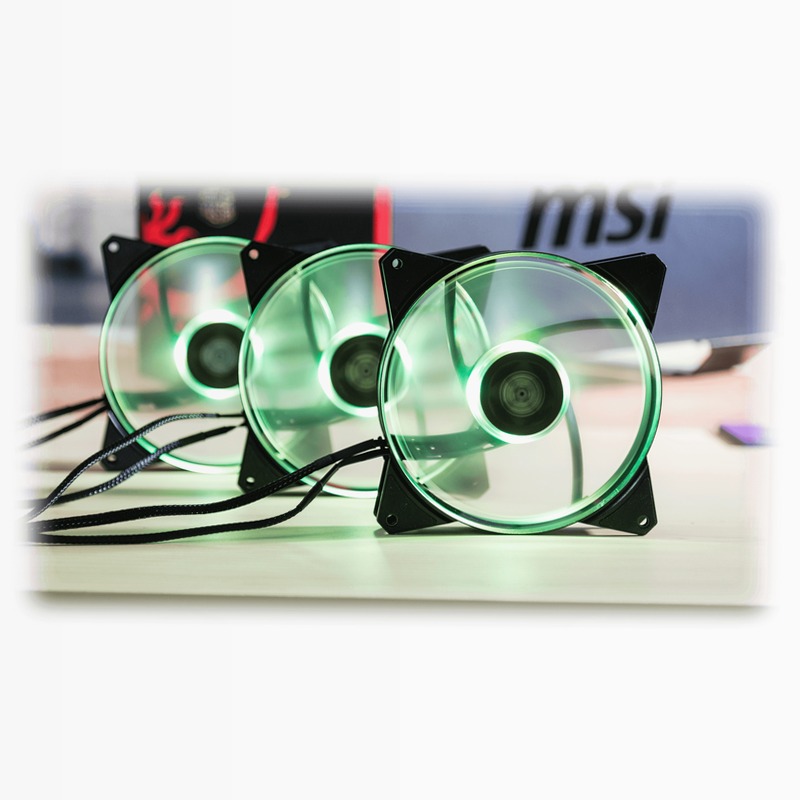 MasterFan MF140R RGB 4 pin PWM