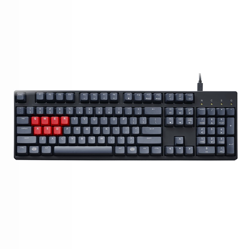 MasterKeys L Mechanical Gaming Keyboard Plastica Meccanica
