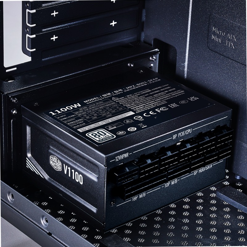 V SFX Platinum 1100 | Industry-leading SFX power supply 80 Plus Platinum 1000w ATX