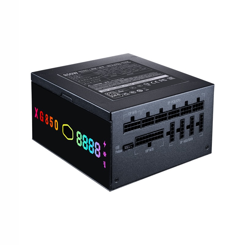 XG850 Plus Platinum Full Modular ARGB 850W PSU 80 Plus Platinum Full modulare ATX