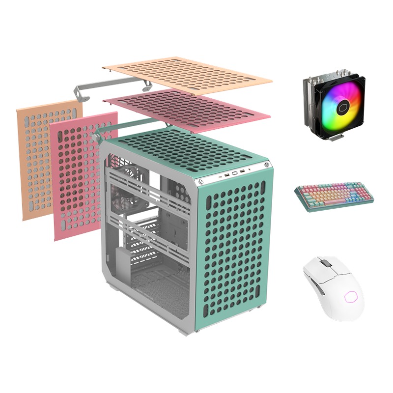 QUBE 500 Flatpack Macaron Bundle