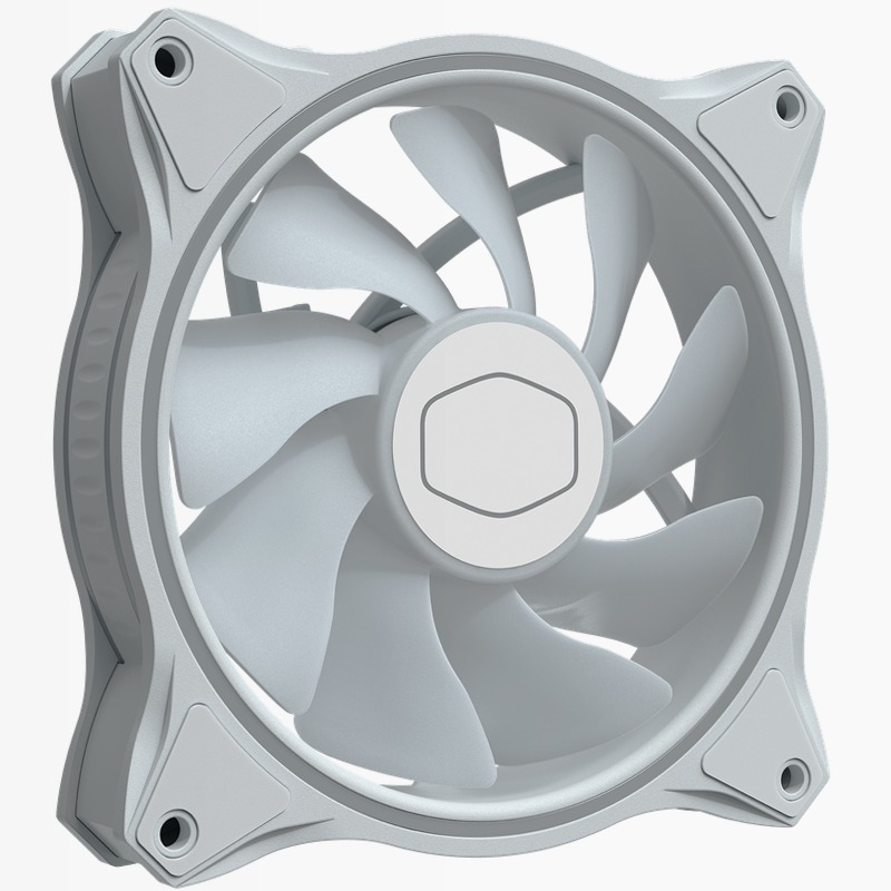 MasterFan MF120 Halo White Edition 120mm Case Fan ARGB