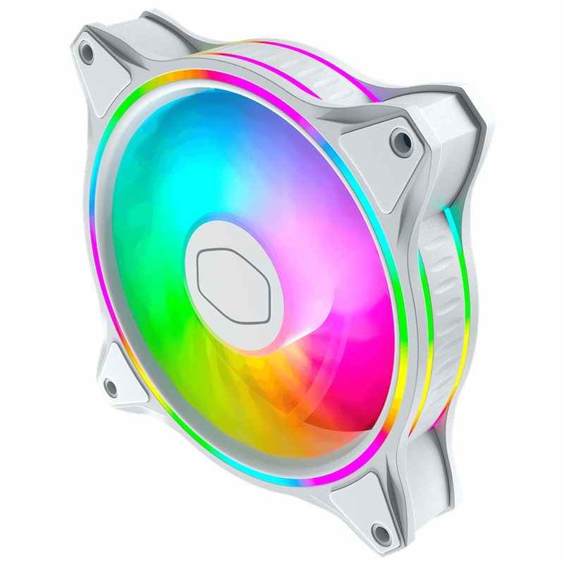 MasterFan MF120 Halo White Edition 120mm Case Fan ARGB