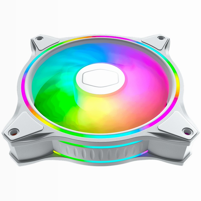 MasterFan MF120 Halo White Edition 120mm Case Fan ARGB