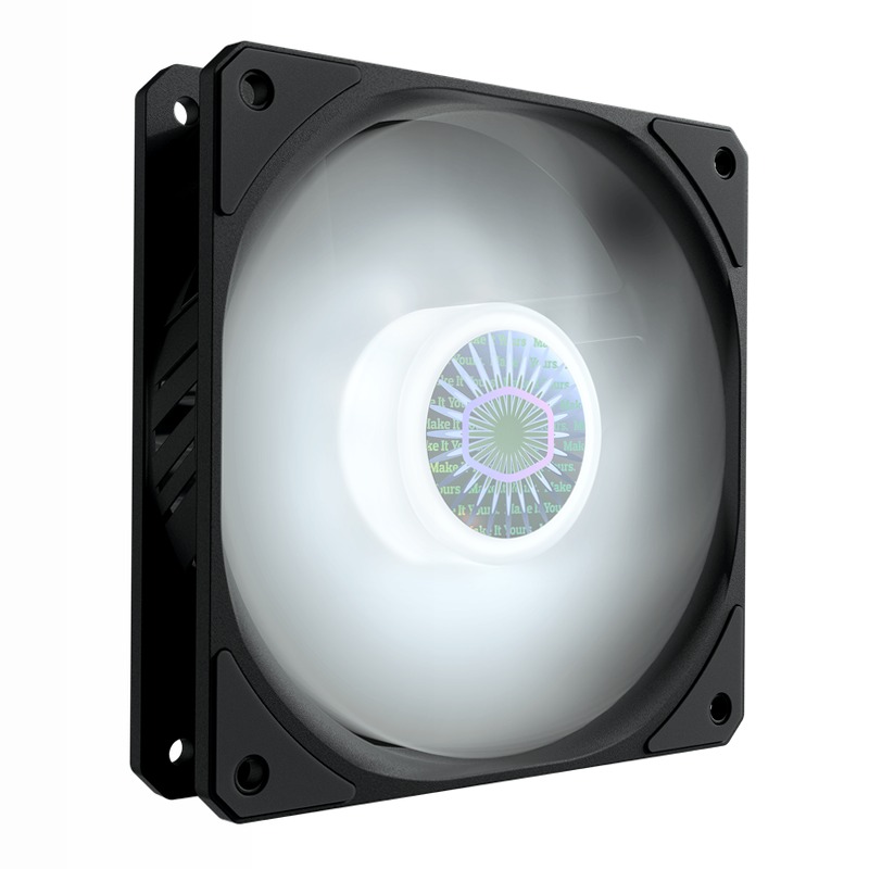 SickleFlow 120 White 4 pin PWM 120mm LED