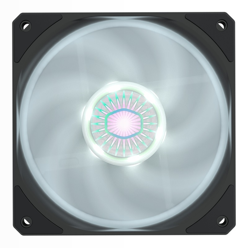 SickleFlow 120 White 4 pin PWM 120mm LED