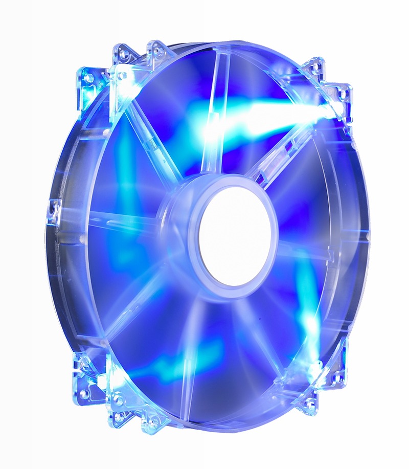 MegaFlow 200 Blue LED Silent Fan