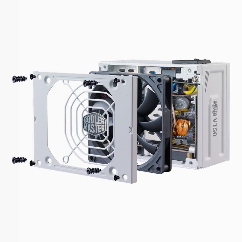 V SFX Gold 750 ATX 3.0 White Edition Power Supply 80 Plus Gold