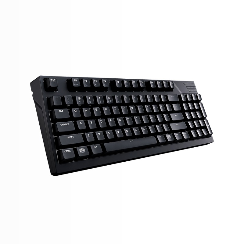 Masterkeys Pro M White LED Mechanical Gaming Keyboard Plastica Meccanica