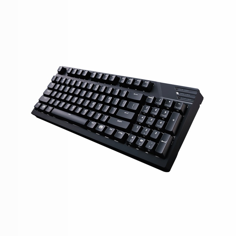 Masterkeys Pro M White LED Mechanical Gaming Keyboard Plastica Meccanica