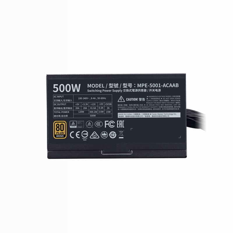 MWE 500 Bronze - V2 80 Plus Bronze Full modulare