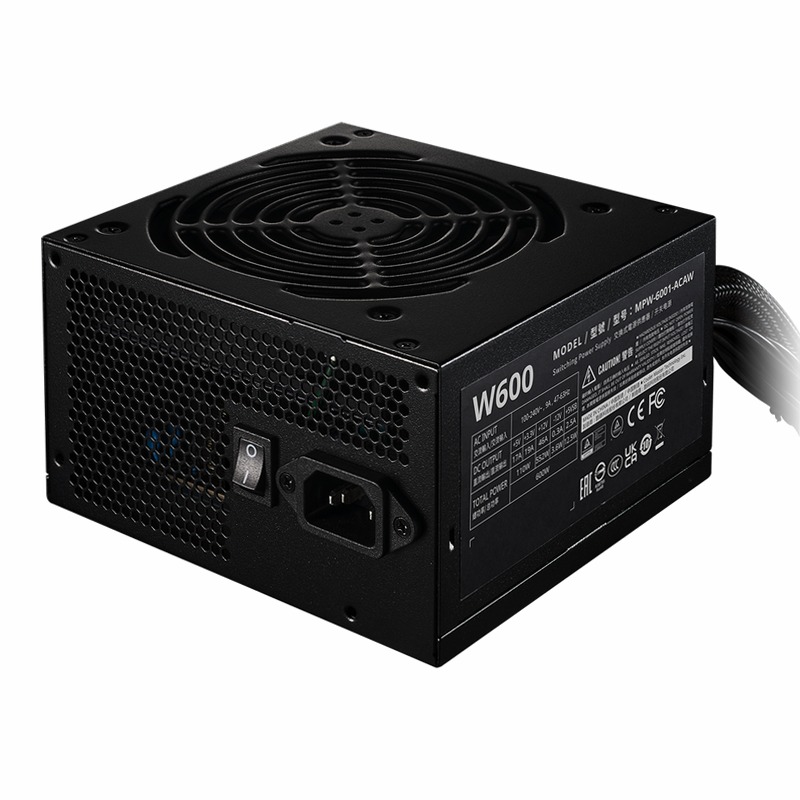 ELITE NEX White W600 | Accesibile ma affidabile ATX PSU Non modulare
