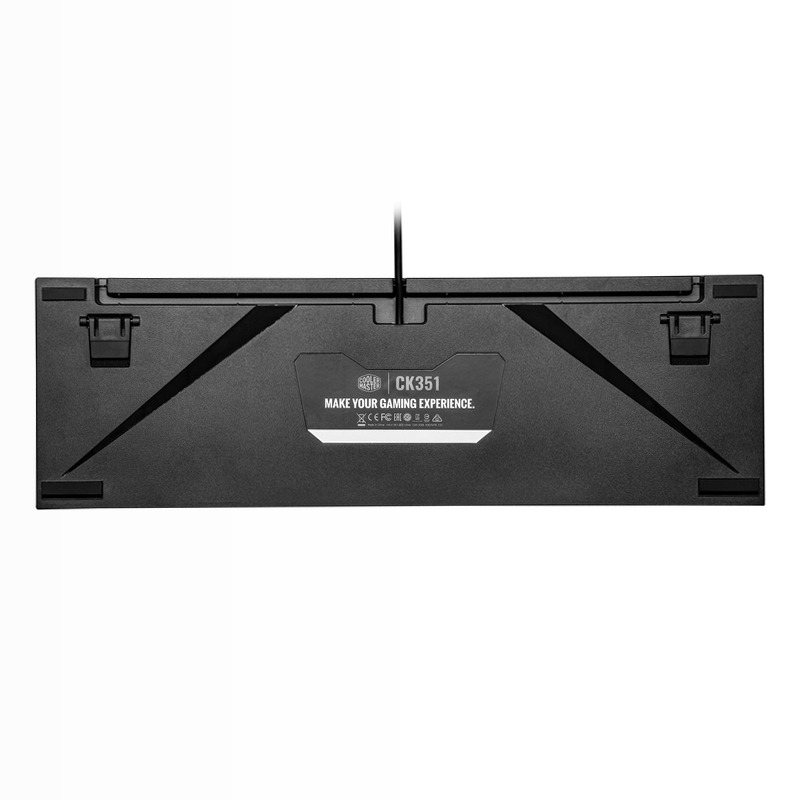 Tastiera di gioco CK351 Alluminio Meccanica