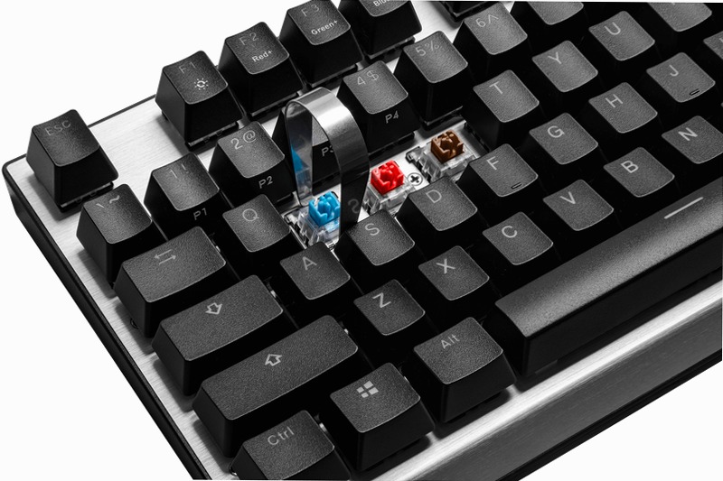 Tastiera di gioco CK351 Alluminio Meccanica