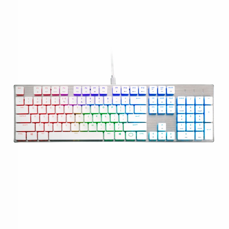 SK650 Bianco Edizione Limitata Tastiera meccanica Alluminio