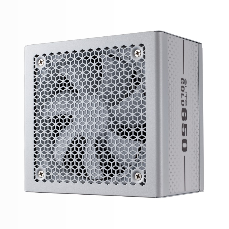 Cooler Master Elite Gold 650 White Edition | ATX 3.1 High-Efficiency PSU 80 Plus Gold