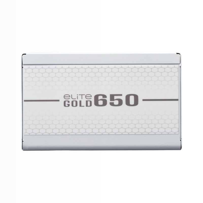 Cooler Master Elite Gold 650 White Edition | ATX 3.1 High-Efficiency PSU 80 Plus Gold