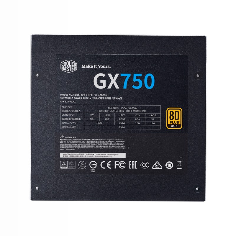 GX Gold 750 750w Full modulare