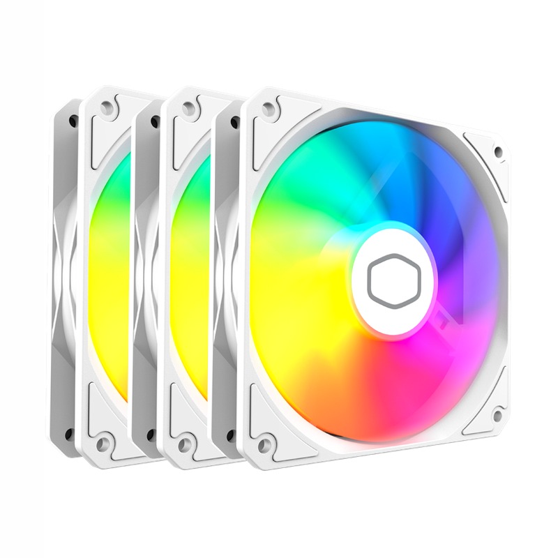 MasterFan MF120 Serie Lite 4 pin PWM 120mm ARGB 3