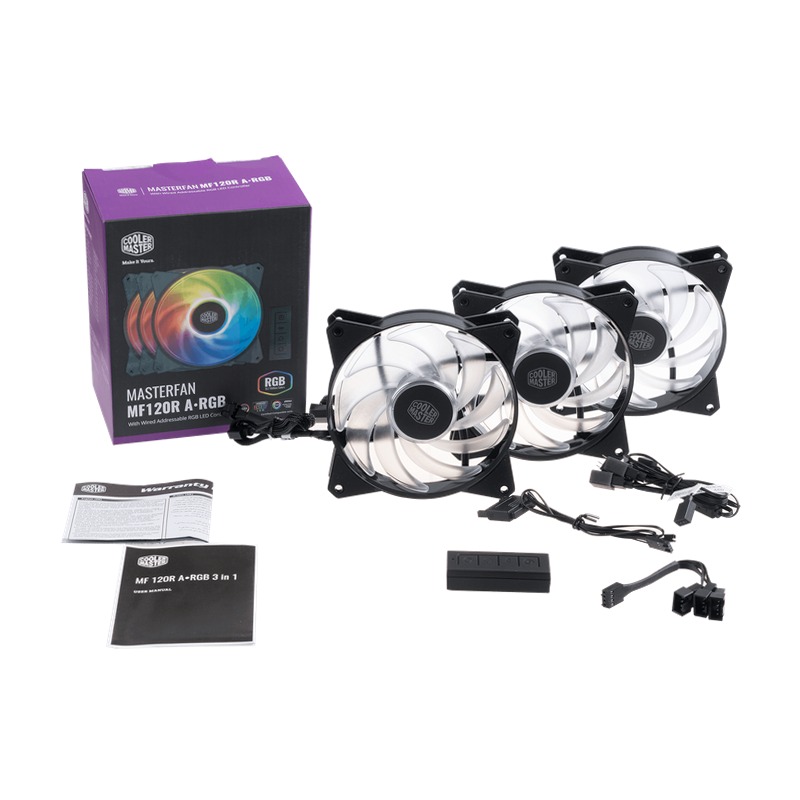 MasterFan MF120R ARGB 3in1 4 pin PWM