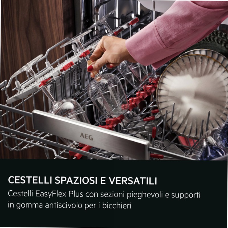 Lavastoviglie integrata totale serie 8000 60 cm A 14
