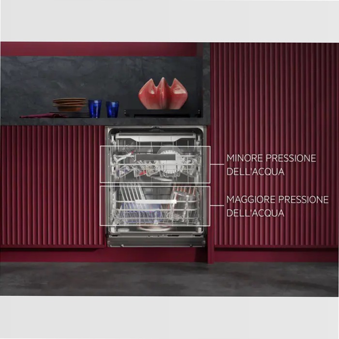 Lavastoviglie integrata totale serie 8000 60 cm A 14