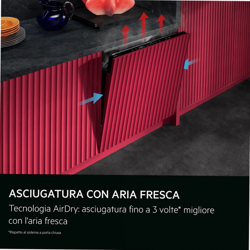 Lavastoviglie integrata totale serie 7000 60 cm