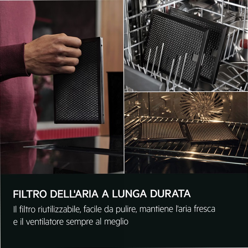 Piano ad induzione XT Bridge con cappa integrata