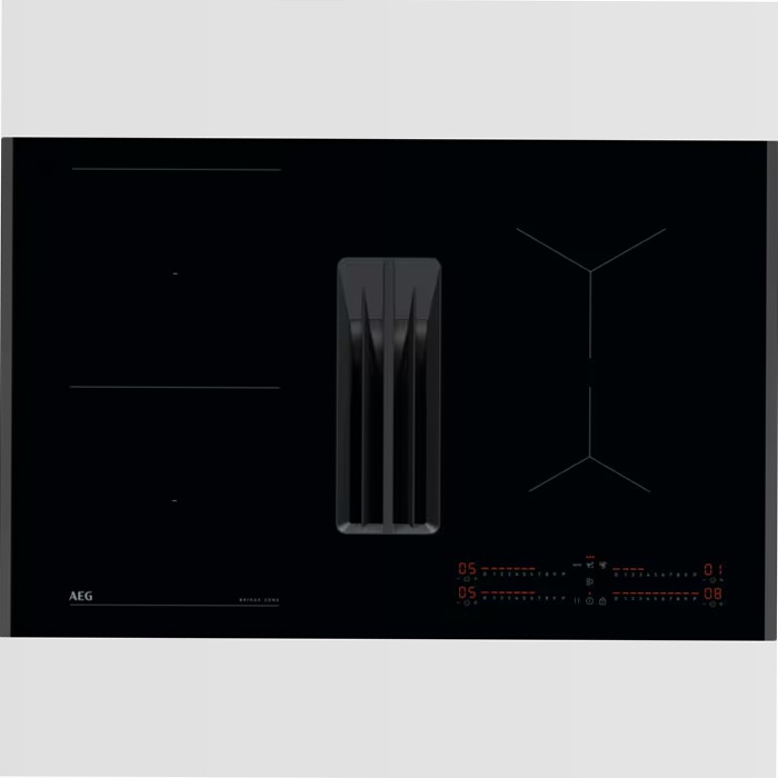 Piano ad induzione XT Bridge con cappa integrata