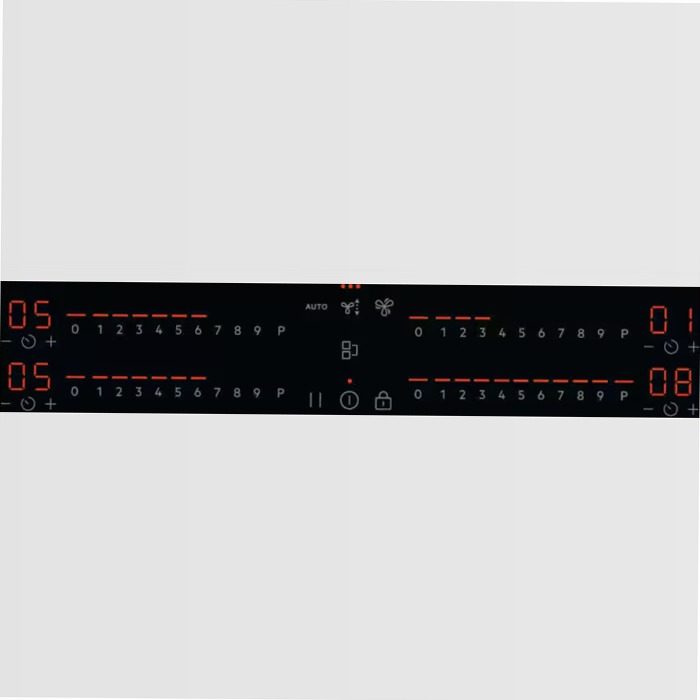 Piano ad induzione XT Bridge con cappa integrata