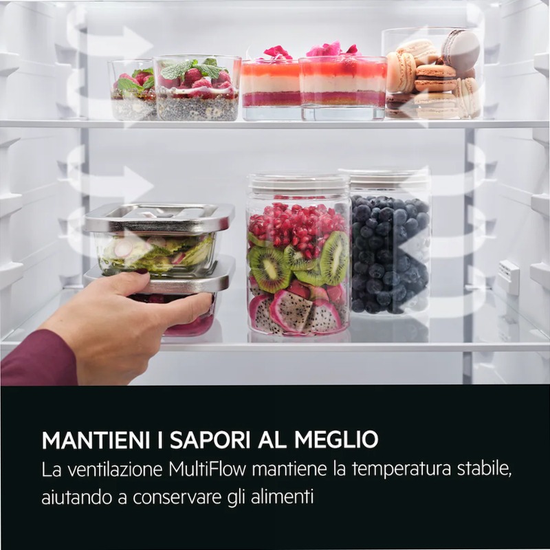 Frigocongelatore Serie 6000 Inox 186 cm Acciaio