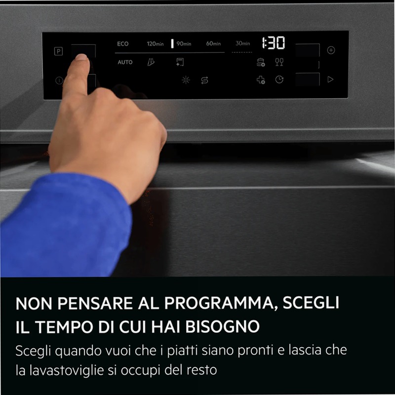 Lavastoviglie integrata parziale serie 6000 SmartSelect 60 cm