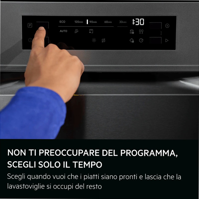 Lavastoviglie integrata parziale serie 6000 SmartSelect 60 cm