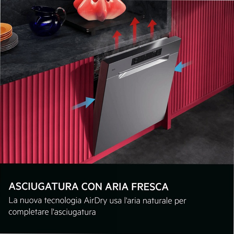 Lavastoviglie integrata parziale serie 6000 SmartSelect 60 cm