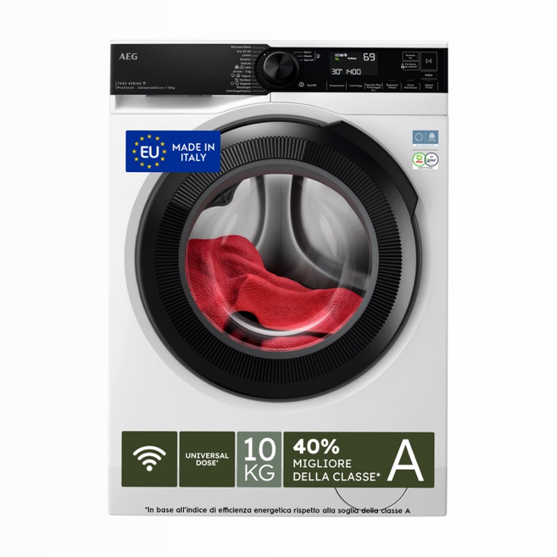 Lavatrice ProSteam® UniversalDose 10 kg 1400rpm 10kg